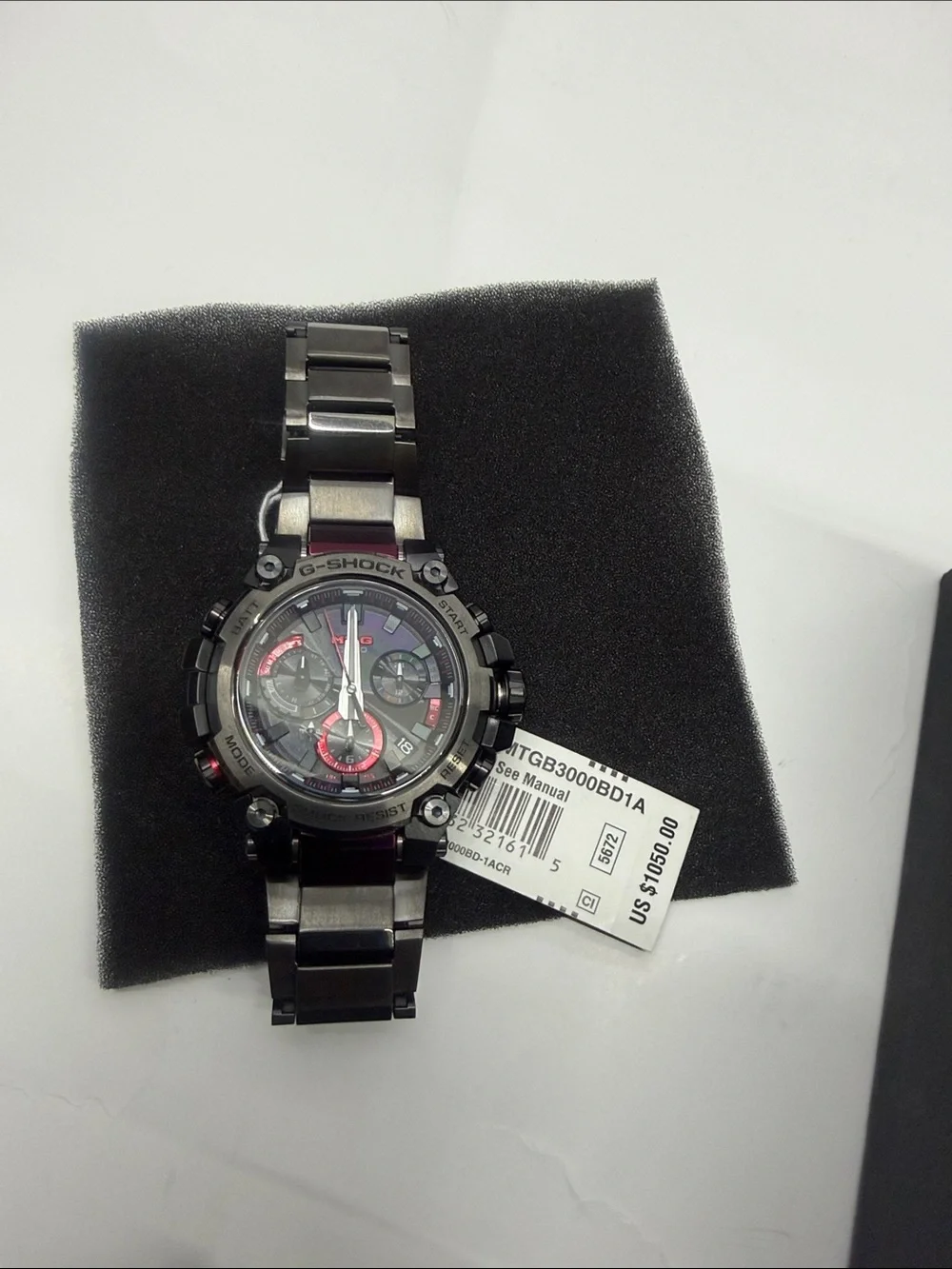 G-Shock MT-G Black Watch MTGB3000BD1A